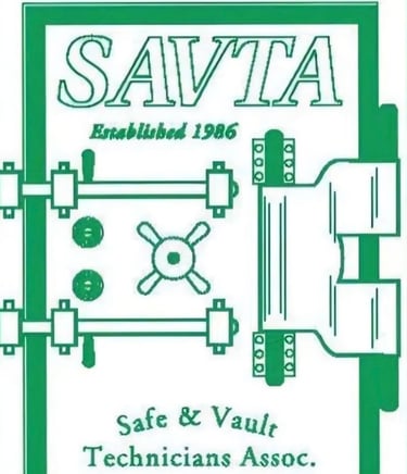 Jack’s Locksmith member of SAVTA – Safe and Vault Technicians Association professional locksmith certification badge