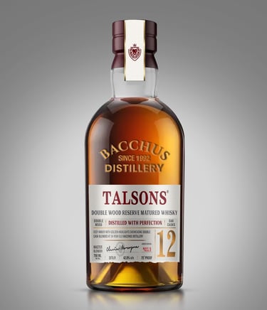 a bottle of talsons talsons 12 year old fashioned scotch scotch whisky