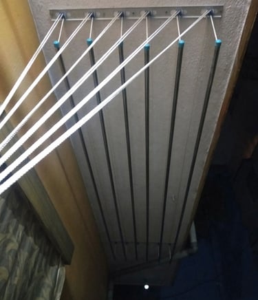 Cloth Drying Hanger with pulley