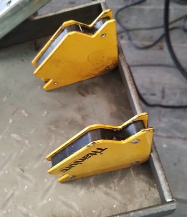 montagem dos degraus