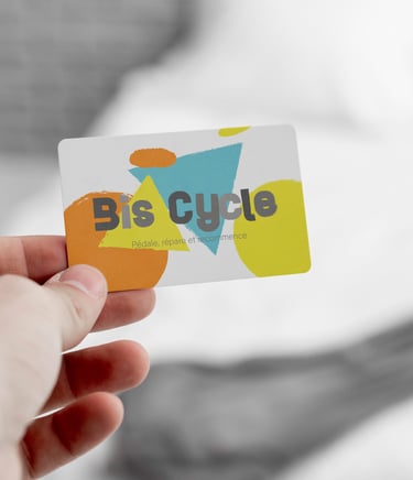 Logo Bis Cycle sur carte de visite