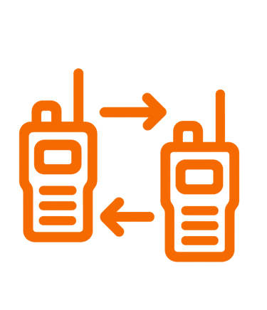 Ícono de interoperabilidad entre radios NXDN