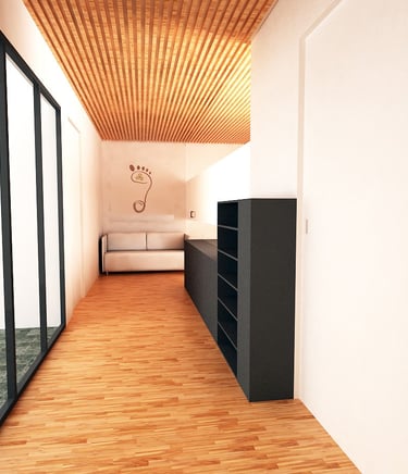 Podiatry consultation and integral house renovation, Valencia