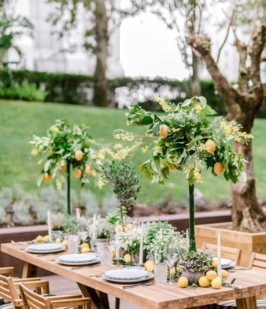 Liz Garden Events wedding decorations
