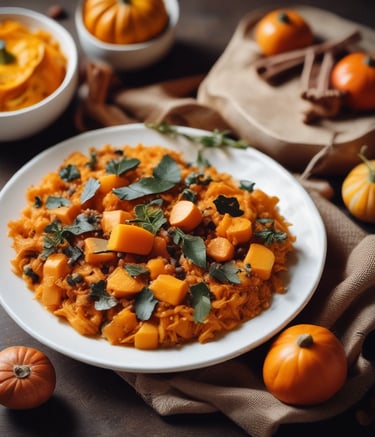 foto di qualcosa con la zucca