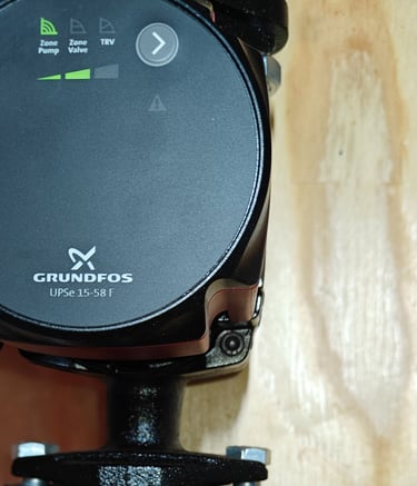 Hydronic pump for boiler system