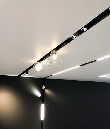 Easy Light Spanndeckensystem Flur - reinweiß matt