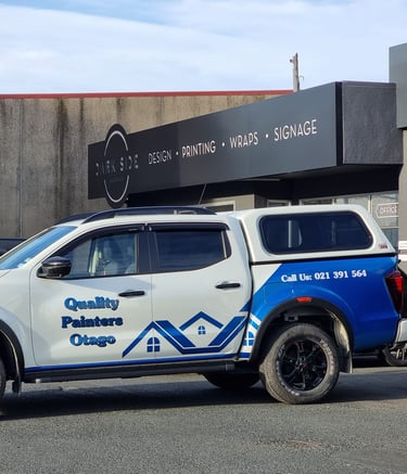 UTE signage Dunedin