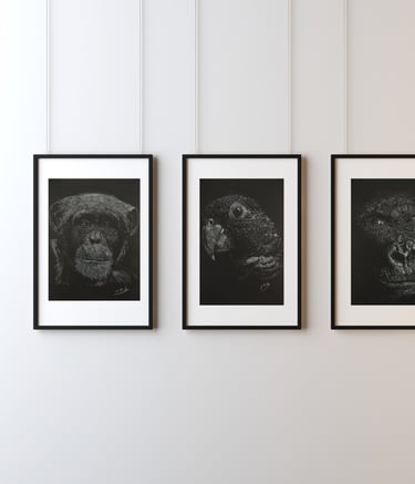 Art print de mes oeuvres animals