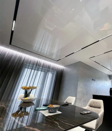 Easy Light Spanndeckensystem Beispiel Wohnzimmer