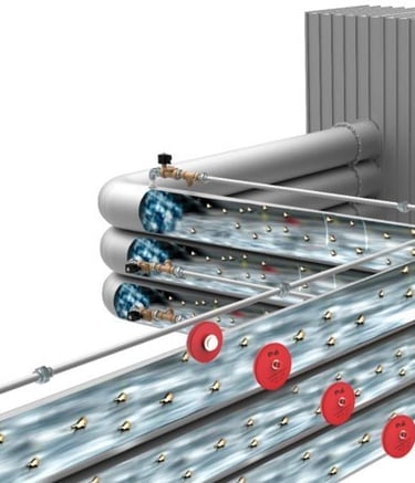spark detection and extinguishing system