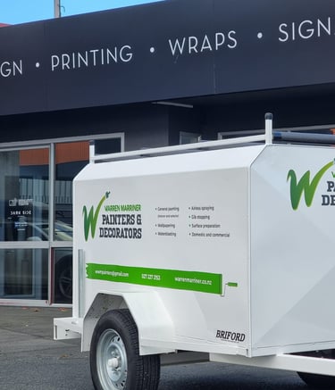 Trailer Signage Dunedin