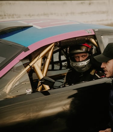 jason friday and jack davidson nascar euro series testing