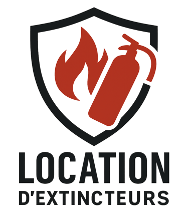 location d'extincteurs sur feu en formation