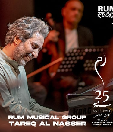 Tareq Al Nasser Social Media post Rum Rocks II
