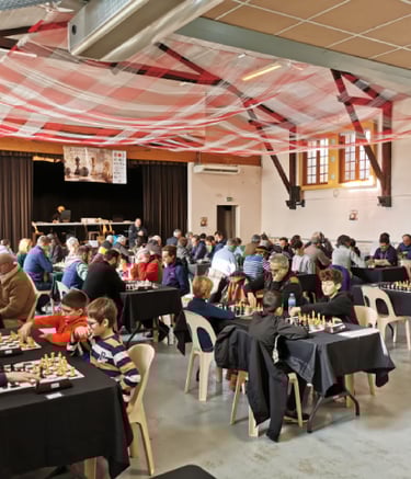 Pendant le tournoi échecs et truffes