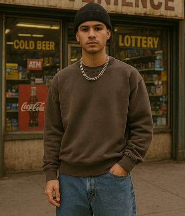 AI image for mock Levi's campaign