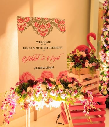  Function Signage by Geet Events