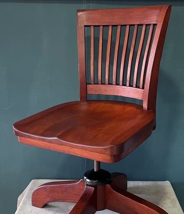 Restauración integral silla J.C.Co antigua del 1936. Conservación excelente. Tenerife.