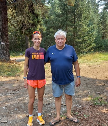 Melody Julien marathon, jeux olympiques, Formiguères, 2025