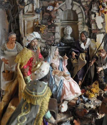 Nativity scene from the Neapolitan presepe 