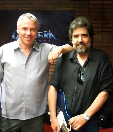 Claudio Moreno colaborador de Eduardo Barreto 