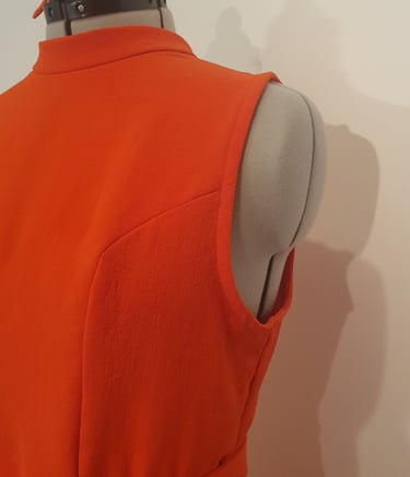 robe sur-mesure orange Lille