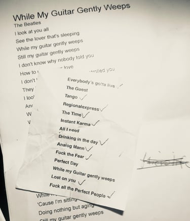 Setliste