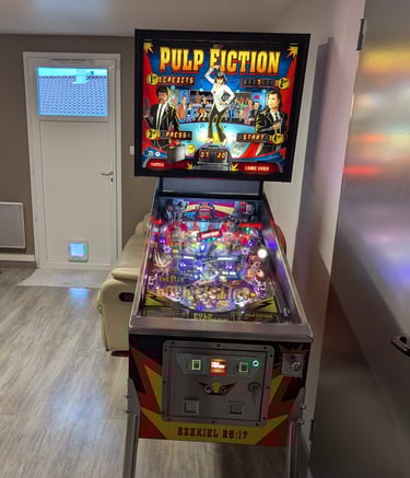 Le flipper en location Pulp Fiction
