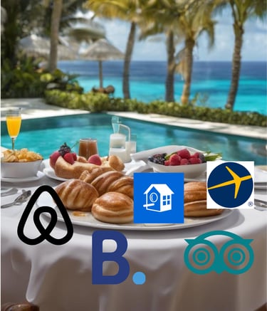 petit dej au bord de la pisicne