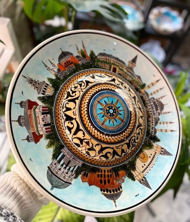 Emel Yılmaz çini, çini sanatı, çini, Fatih eserleri