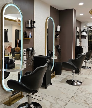 INTERIEUR SALON COIFFURE PRESTIGE