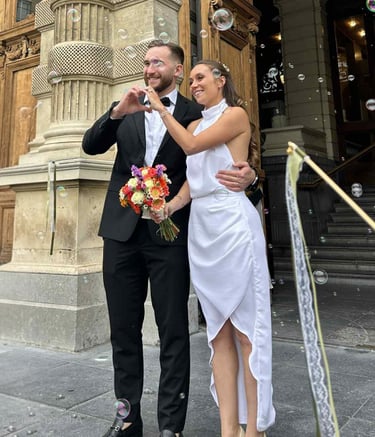 tenue mariage civil sur-mesure