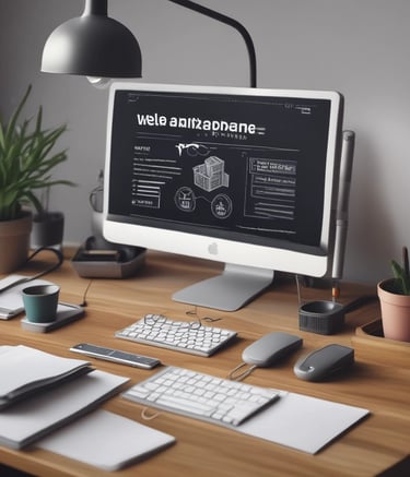 Image showing a responsive online store on desktop and mobile devices