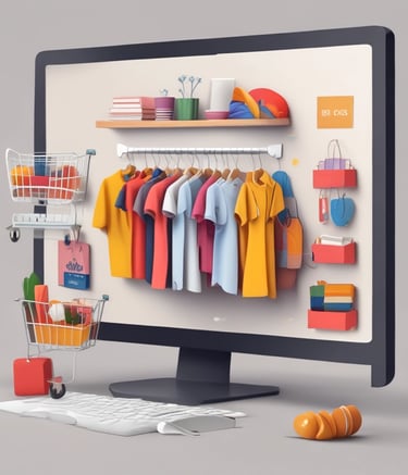 Screenshot of a clean, minimalist website homepage designed for a local business