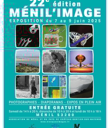 Evenement photo annuel organisé par le Kiosque a Images à Ménil près de Chateau-Gontier en Mayenne