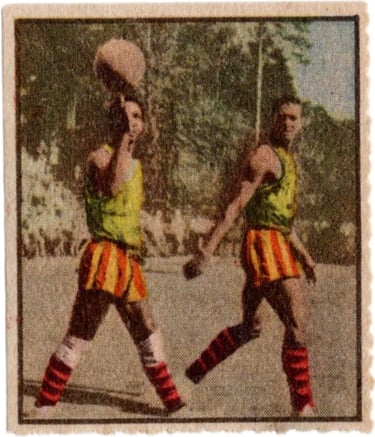 1951 Italian Albosport Editrice Didasco #629 Harlem Globetrotters