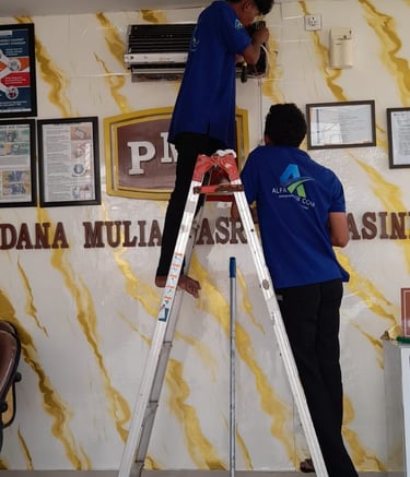 Perbaikan dan perawatan AC di seluruh Kota Mataram-Lombok