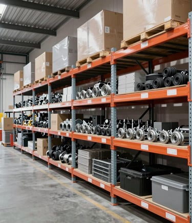 Completed residential building exterior with landscaping.