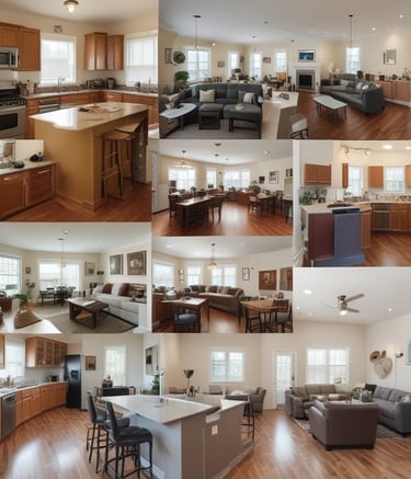 Junk removal truck loaded with debris, ready to haul away.