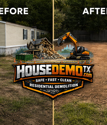 Mobile Home Demolition Beaumont TX