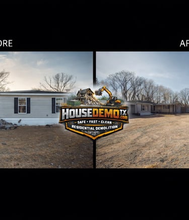 Mobile Home Demolition Nederland TX