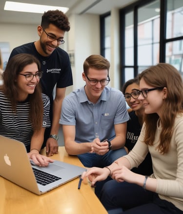 Close-up of hands navigating a cloud management dashboard.