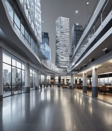 A sprawling mansion with manicured gardens under a clear blue sky.