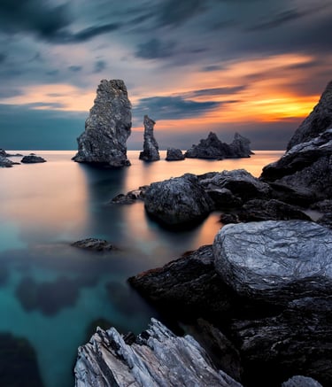 Seascape par le photographe David Keochkerian