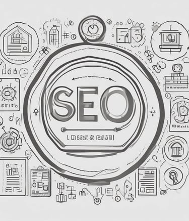 A vibrant office scene showing a team collaborating over digital marketing plans.