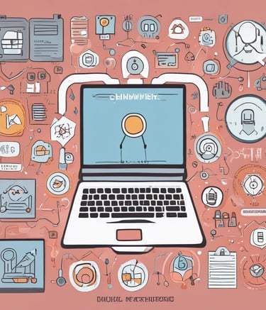 A sleek mobile device displaying an engaging email marketing campaign.