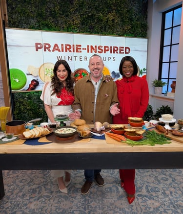 Dan Clapson on The Social with Cynthia Loyst and Andrea Bain in January 2026.