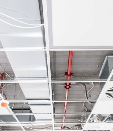 a ceiling fan with a fan and a fan