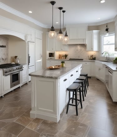 A backyard featuring a sturdy wooden fence and a newly built deck.
